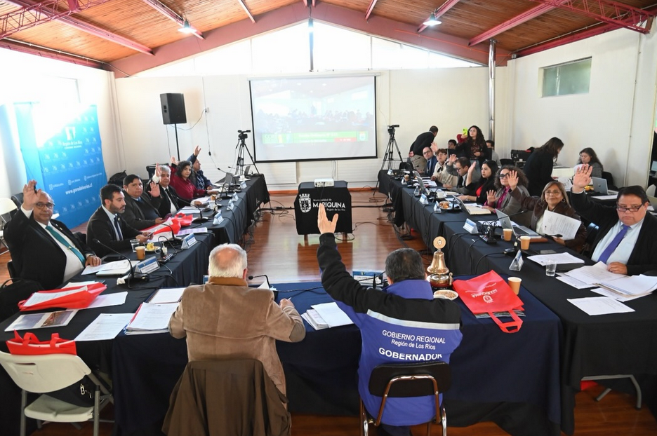 Mariquina acoge la Sesión Ordinaria N°519 del Consejo Regional de Los Ríos
